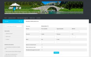 Formulario socios AEPIRA